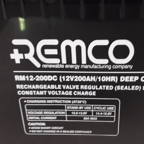 Remco/Synergy AC12-200 AGM Battery