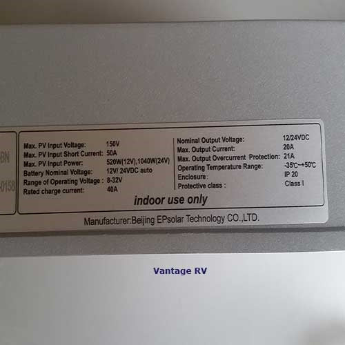 Tracer 40 Amp  Industrial MPPT type Solar Controller