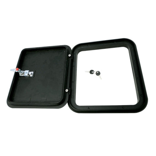 Coast Hatch Door 1 (Black) 399mm x 349mm