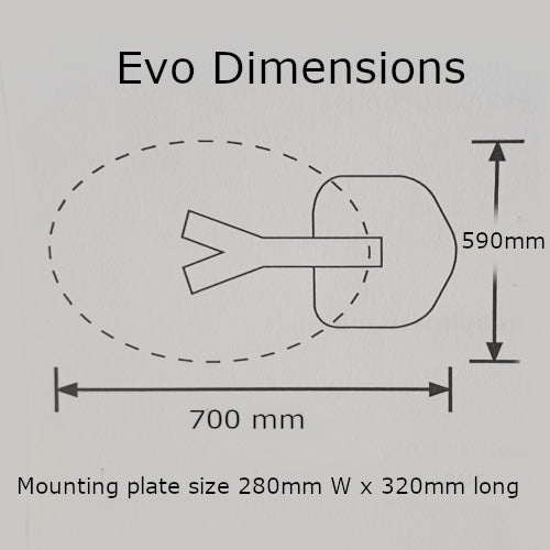 Alden EVO 65 Satellite dish