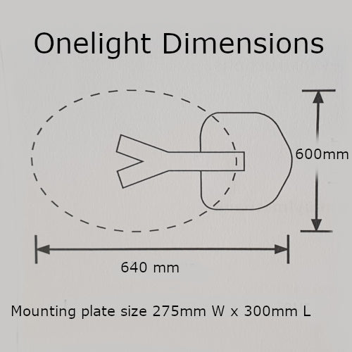 Alden Onelight 65 Satellite dish