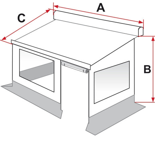 Fiamma Privacy Room 3 meter