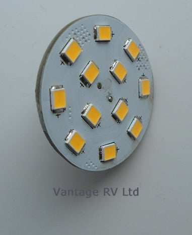 G4 LED Disc Back Pin 30mm diameter