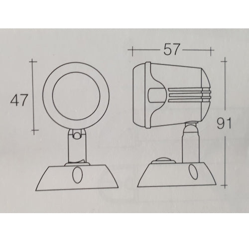 9-33V Adjustable Pendant Lamp with On/Off Switch