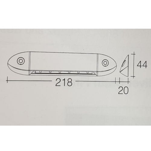 12V LED Awning Lamp