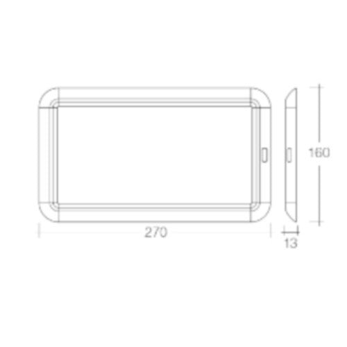 12/24V LED short Interior light panel