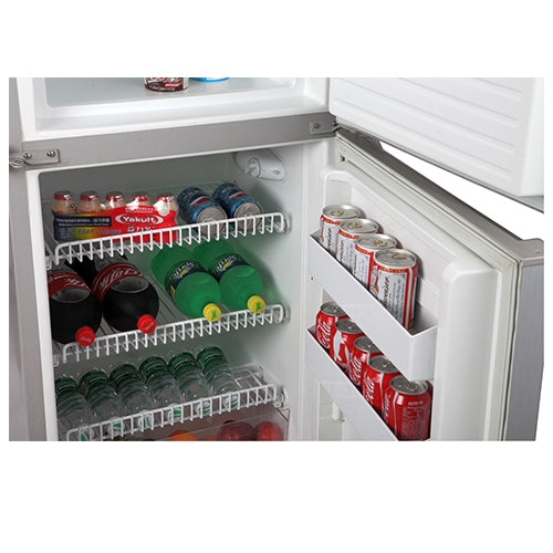 VRV250 2 door compressor fridge freezer 1425(h) x 595(w) x 575(d)