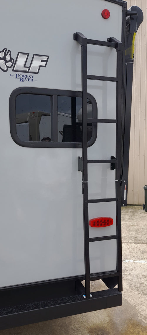 Folding External RV Ladder 7 rung