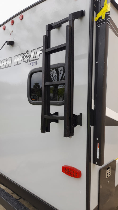 Folding External RV Ladder 7 rung