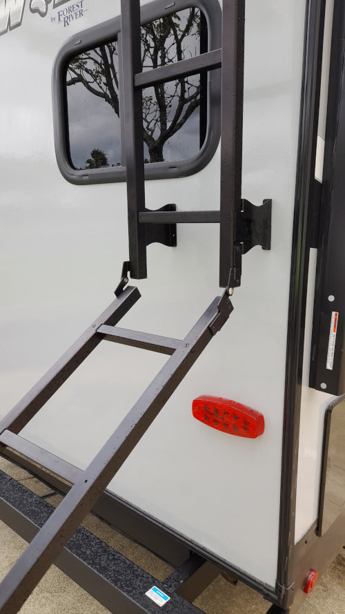 Folding External RV Ladder 7 rung