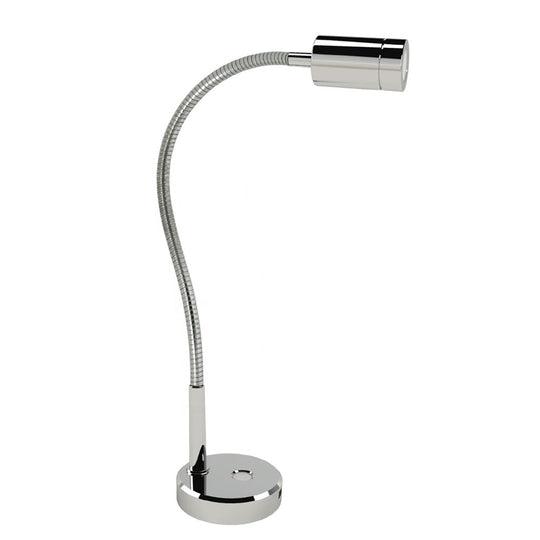 Flexible reading lamp