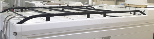 Motorhome body roof racks (black)