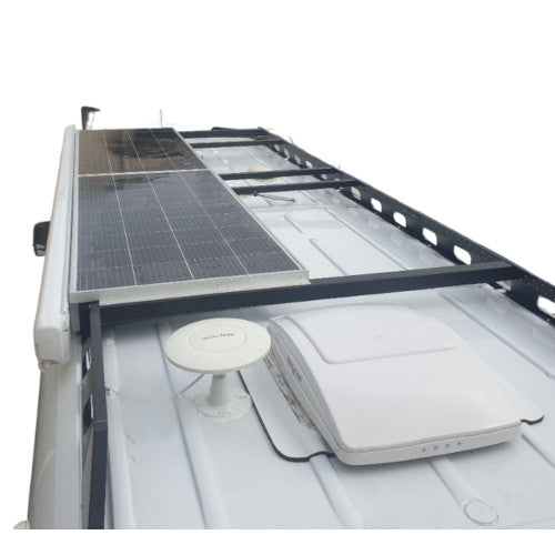 Motorhome roof rack for the long wheel base (lightweight version)