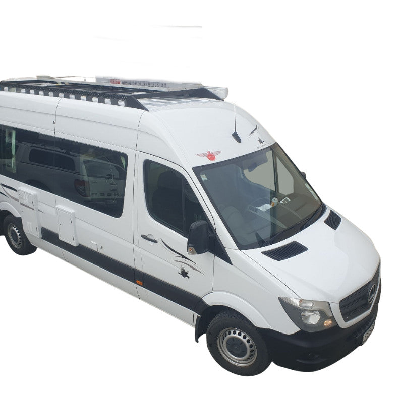 Motorhome roof rack for the long wheel base (lightweight version)